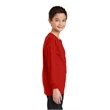 Gildan Youth Heavy Cotton 100% Cotton Long Sleeve T-Shirt.