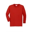 Gildan Youth Heavy Cotton 100% Cotton Long Sleeve T-Shirt.