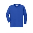 Gildan Youth Heavy Cotton 100% Cotton Long Sleeve T-Shirt.