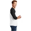 Gildan Heavy Cotton 3/4-Sleeve Raglan T-Shirt.