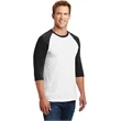 Gildan Heavy Cotton 3/4-Sleeve Raglan T-Shirt.