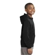 Sport-Tek Youth Sport-Wick Fleece Hooded Pullover.