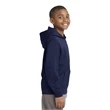 Sport-Tek Youth Sport-Wick Fleece Hooded Pullover.