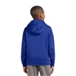 Sport-Tek Youth Sport-Wick Fleece Hooded Pullover.