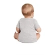 Rabbit Skins Infant Short Sleeve Baby Rib Bodysuit.