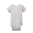 Rabbit Skins Infant Short Sleeve Baby Rib Bodysuit.