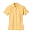 Port Authority Ladies Heavyweight Cotton Pique Polo.