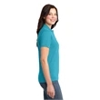 Port Authority Ladies Heavyweight Cotton Pique Polo.