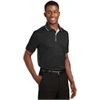 Sport-Tek Dri-Mesh Polo with Tipped Collar and Piping.