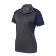 Sport-Tek Ladies Colorblock Micropique Sport-Wick Polo.