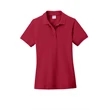 Port & Company Ladies Combed Ring Spun Pique Polo.