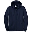 Port & Company - Essential Fleece Full-Zip Hooded Sweatsh...