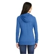 New Era Ladies Sueded Cotton Blend Full-Zip Hoodie.