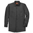 Red Kap Long Size, Long Sleeve Industrial Work Shirt.