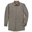 Red Kap Long Size, Long Sleeve Industrial Work Shirt.