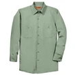 Red Kap Long Size, Long Sleeve Industrial Work Shirt.