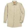 Red Kap Long Size, Long Sleeve Industrial Work Shirt.