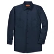 Red Kap Long Size, Long Sleeve Industrial Work Shirt.