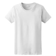 Gildan - Ladies Ultra Cotton 100% US Cotton T-Shirt.
