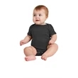 Rabbit Skins Infant Short Sleeve Baby Rib Bodysuit.