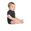 Rabbit Skins Infant Short Sleeve Baby Rib Bodysuit.