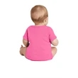 Rabbit Skins Infant Short Sleeve Baby Rib Bodysuit.