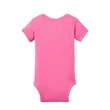 Rabbit Skins Infant Short Sleeve Baby Rib Bodysuit.