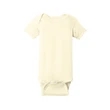 Rabbit Skins Infant Short Sleeve Baby Rib Bodysuit.