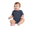 Rabbit Skins Infant Short Sleeve Baby Rib Bodysuit.