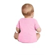 Rabbit Skins Infant Short Sleeve Baby Rib Bodysuit.