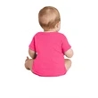 Rabbit Skins Infant Short Sleeve Baby Rib Bodysuit.