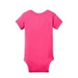 Rabbit Skins Infant Short Sleeve Baby Rib Bodysuit.