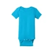 Rabbit Skins Infant Short Sleeve Baby Rib Bodysuit.