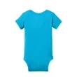 Rabbit Skins Infant Short Sleeve Baby Rib Bodysuit.