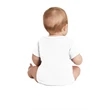 Rabbit Skins Infant Short Sleeve Baby Rib Bodysuit.