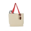 Colored Handle Tote