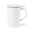 Lotus Porcelain Tea Infuser Mug - 15 Oz.