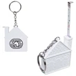 House Tape Measure Key Chain 3'