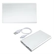 Slim Duo USB Aluminum Power Bank Charger - UL Certified