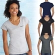 Gildan® Softstyle® Ladies V-Neck T-Shirt - 4.5 oz.