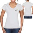 Gildan® Softstyle® Ladies V-Neck T-Shirt - 4.5 oz.