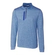 Cutter & Buck Stealth Heathered Mens Big and Tall Quarter...