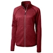 Cutter & Buck Mainsail Sweater-Knit Womens Full Zip Jacket