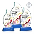 Croydon VividPrint™ Award on Newhaven Base - Blue