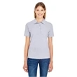 Hanes Ladies' 6.5 oz. X-Temp® Pique Short-Sleeve Polo wit...