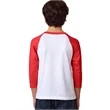 Youth CVC 3/4-Sleeve Raglan