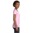 Ladies' V-Neck Fine Jersey T-Shirt