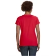 Ladies' V-Neck Fine Jersey T-Shirt