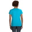 Ladies' V-Neck Fine Jersey T-Shirt