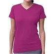 Ladies' V-Neck Fine Jersey T-Shirt